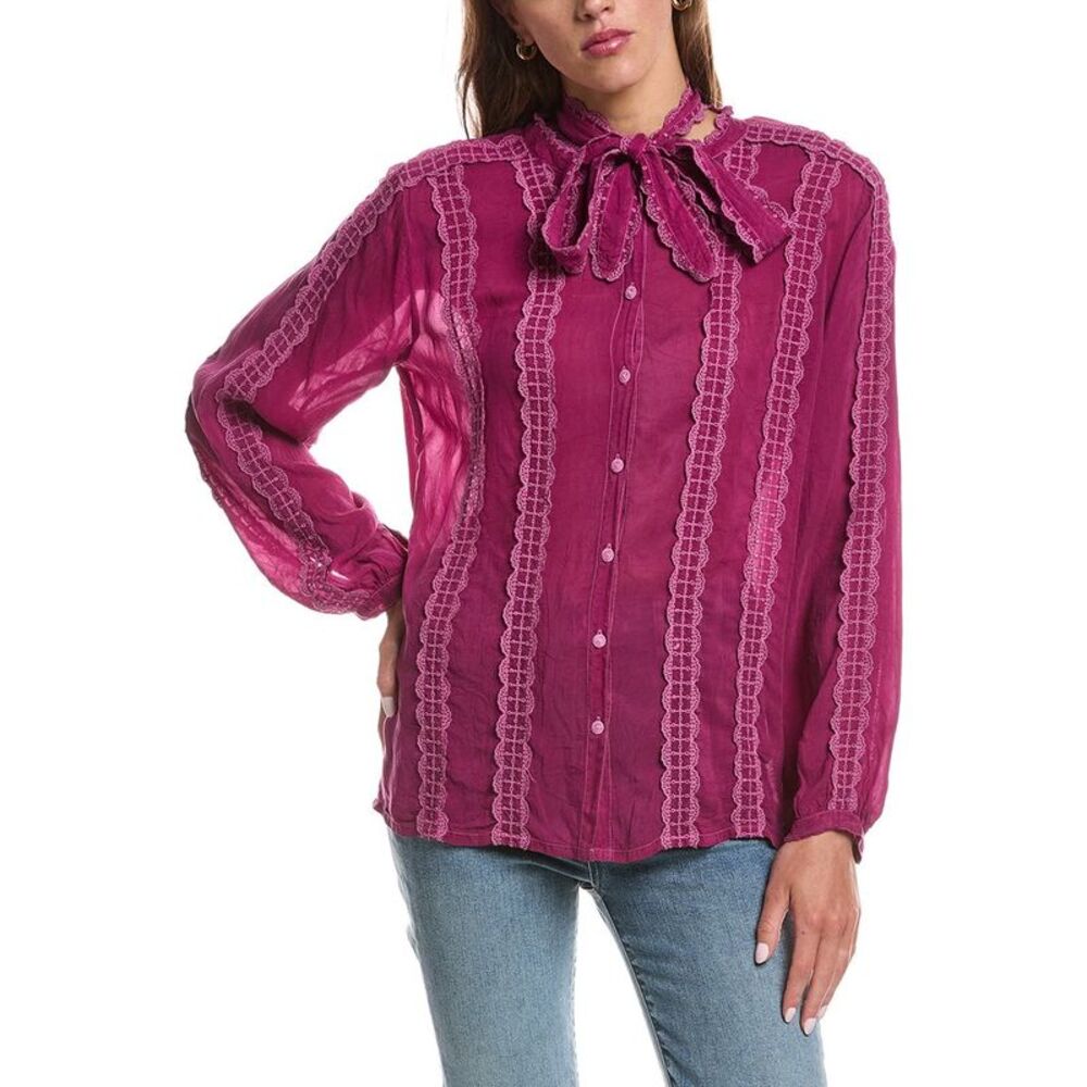 Johnny Was Womens  Eira Blouse